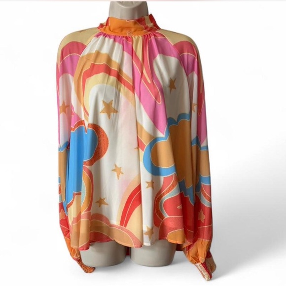 Multi Color Patterned Top - Picture 1 of 16